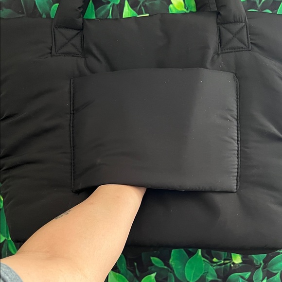 Wilo the label Black puffer Women's Bag - Picture 3 of 12